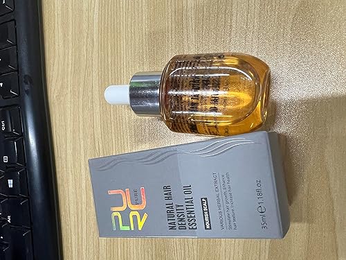 Miniatura 8 de PURC Aceite esencial de crecimiento del cabello - Aceite esencial de densidad del cabello natural (2 piezas)