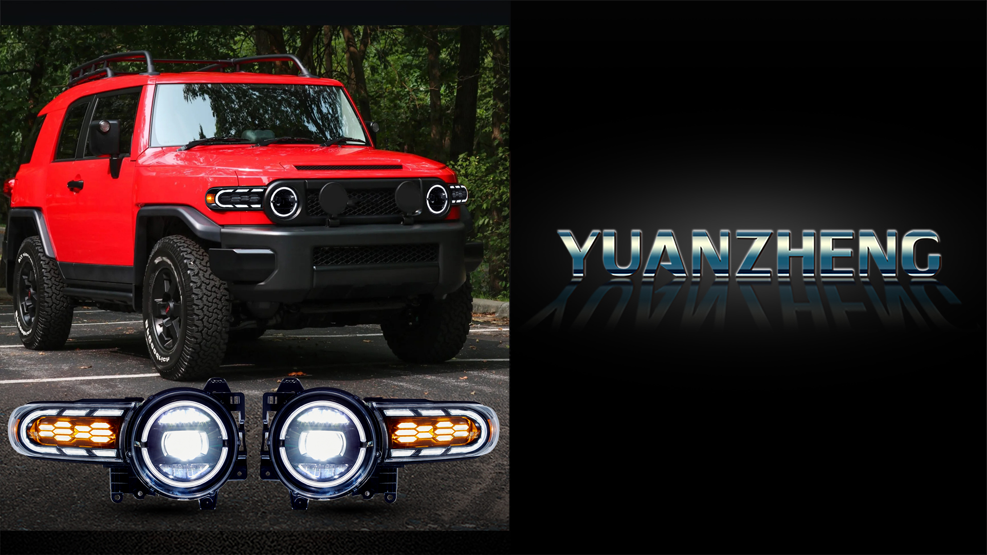Amazon.com: VLAND LED Headlights for Toyota FJ Cruiser SUV 2007