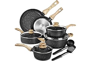 MICHELANGELO Pots and Pans Set: A Culinary Artistry Masterpiece