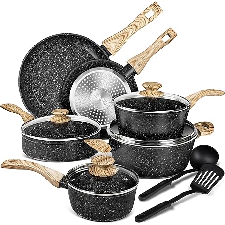 MICHELANGELO Pots and Pans Set: A Culinary Artistry Masterpiece