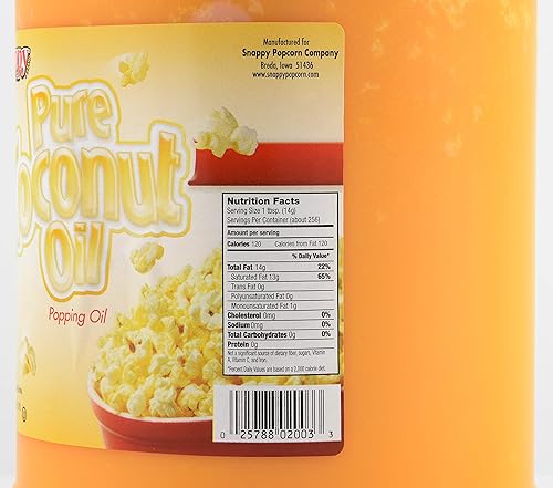 Miniatura 2 de Snappy Aceite de coco puro (1 galón, 4 unidades)