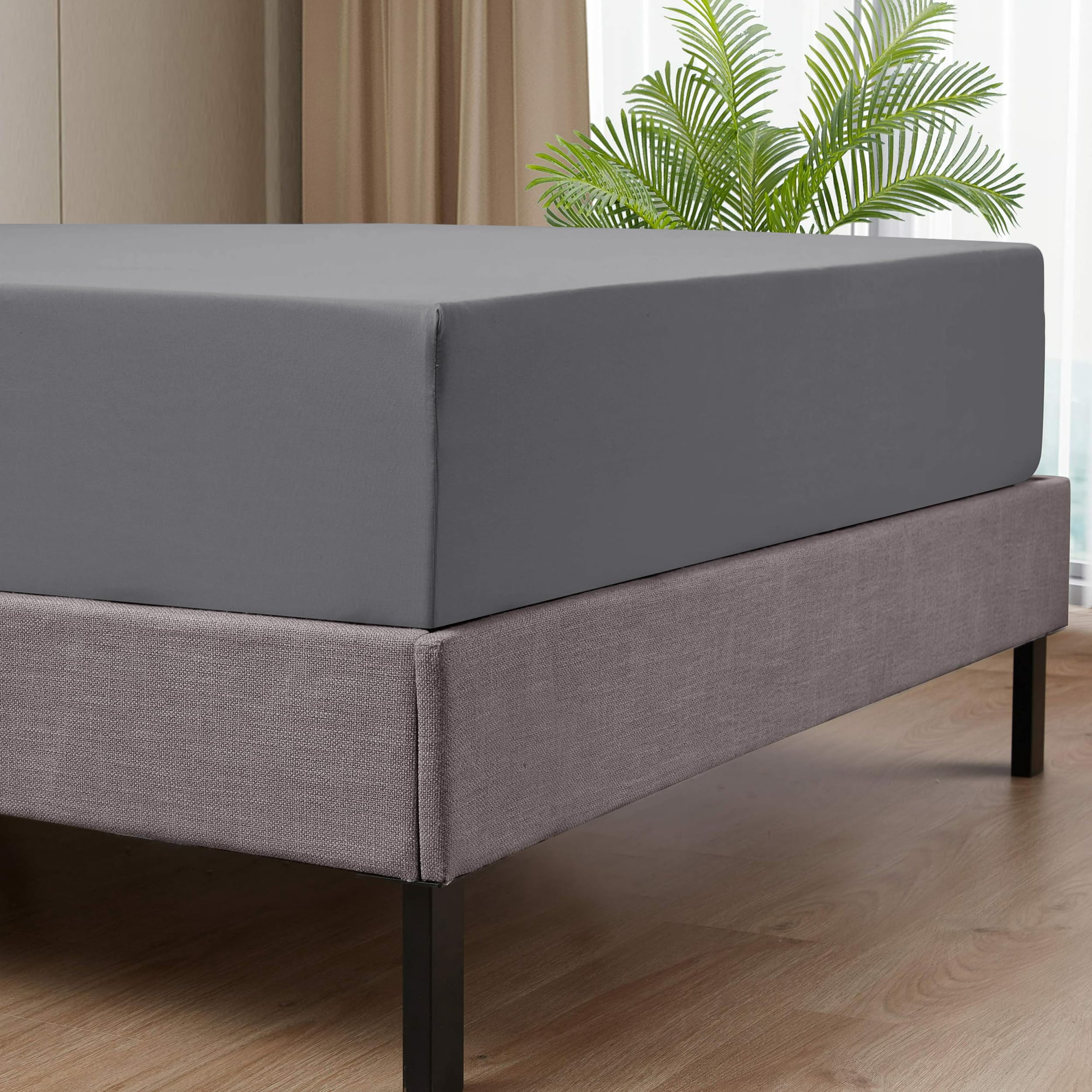 Oxford Homeware King Size Fitted Sheets - Image 2