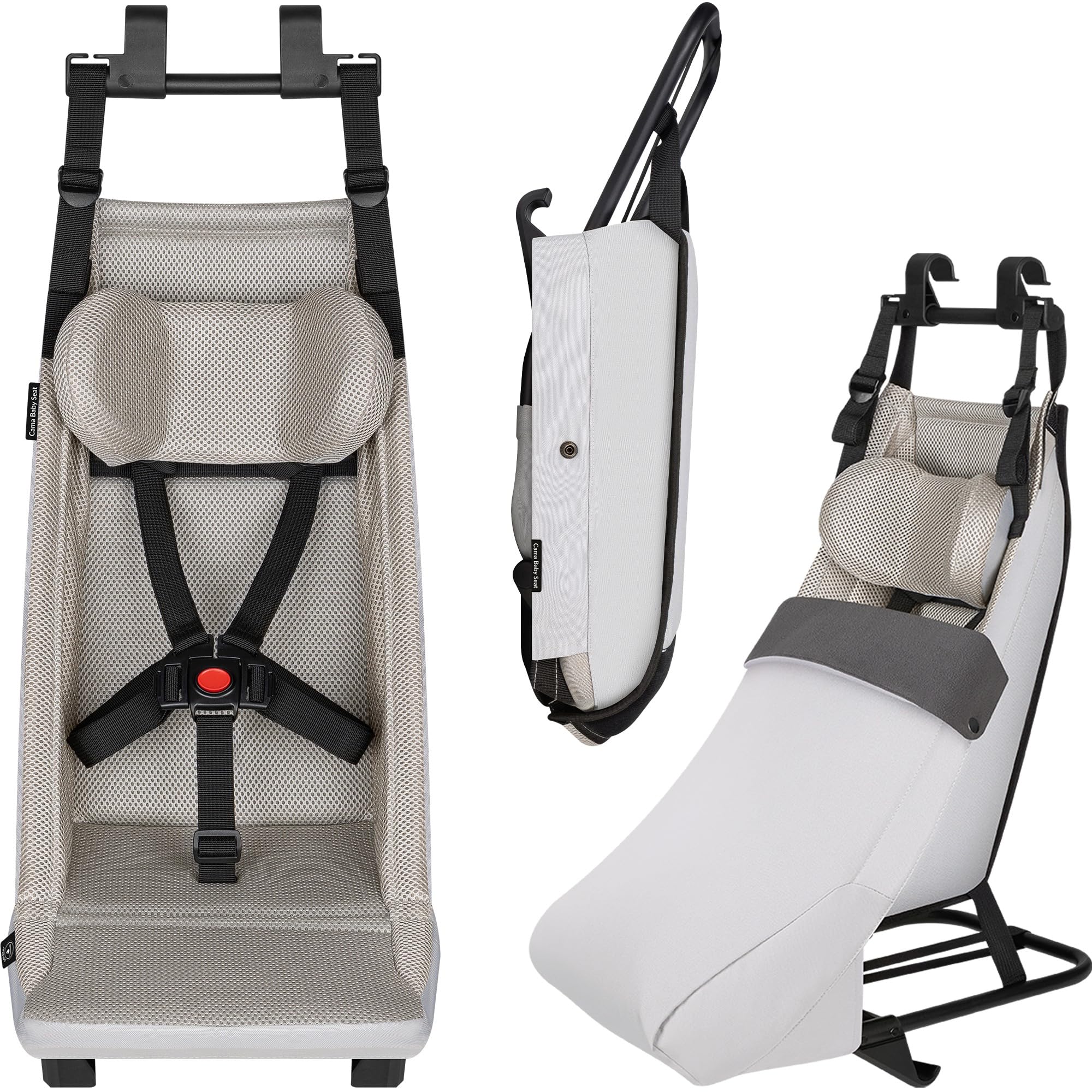 LIONELO CAMA Kinderanhänger 2-in-1 Fahrradanhänger mit Kinderwagenfunktion für 1-2 Kinder, 6 Monate-6 Jahre, 2x22 kg, Federung, große Räder, wasserdichtes Verdeck