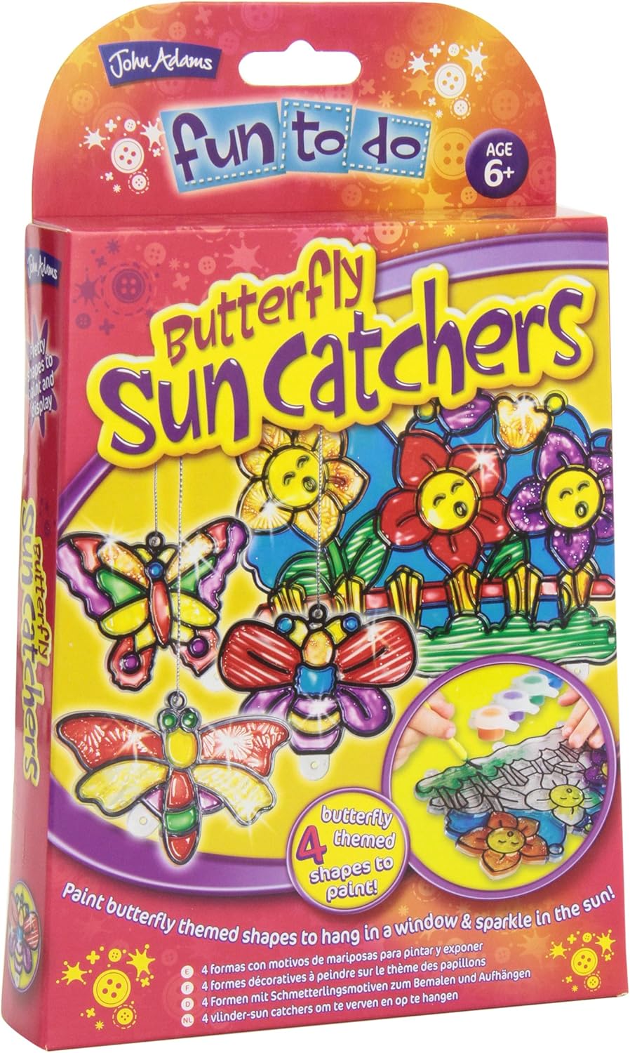 Fun To Do John Adams Butterfly Sun Catchers Amazon.co.uk Toys & Games