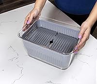 Vista 5 de Kitchen Spaces - 1465A6-AMZ Colador de Cocina Kitchen Spaces, Mediano, Gris