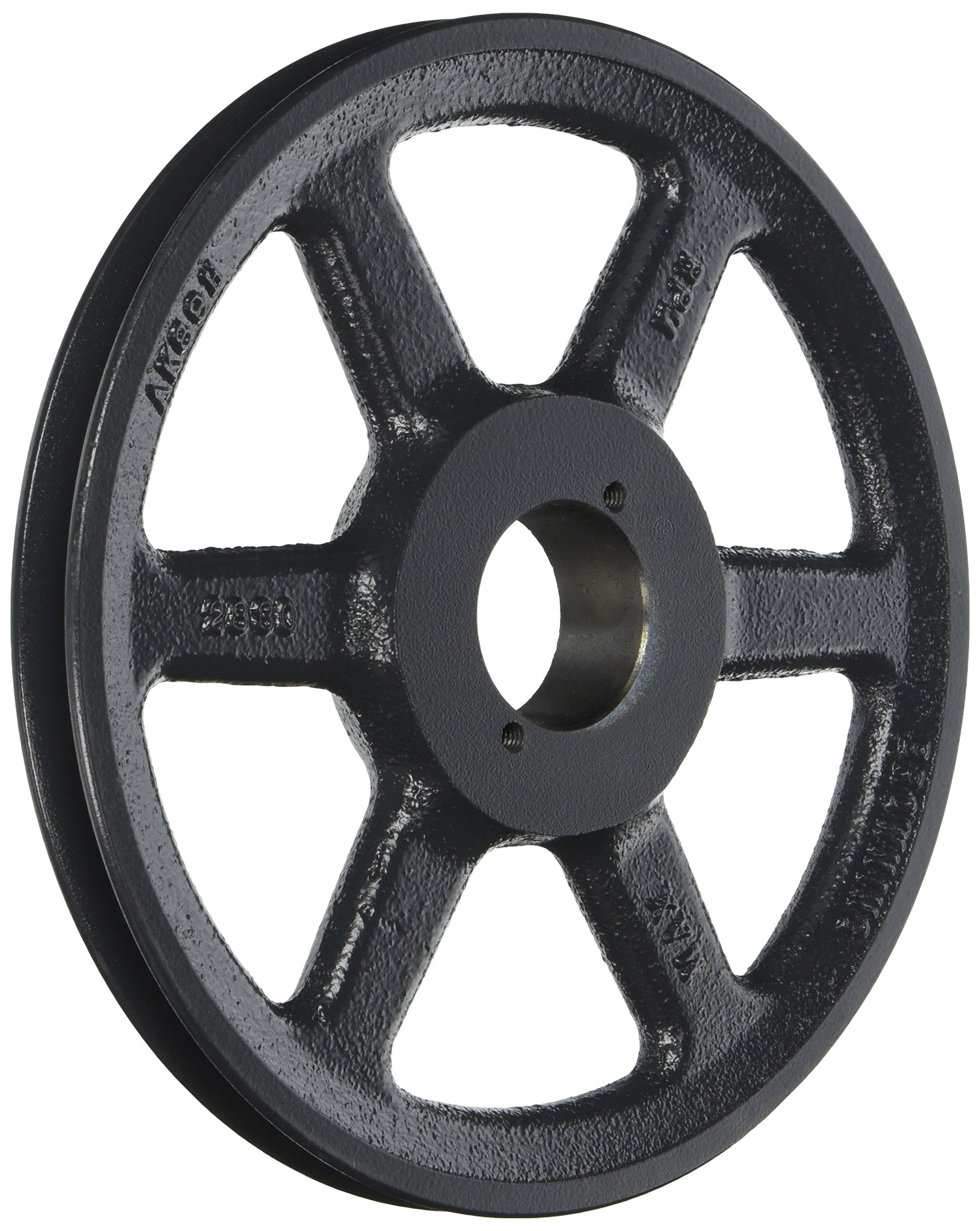 Browning AK89H Bushed Classical Gripbelt Sheave, 4L or A, 3L Belt, 1 Groove, Uses H Bushing