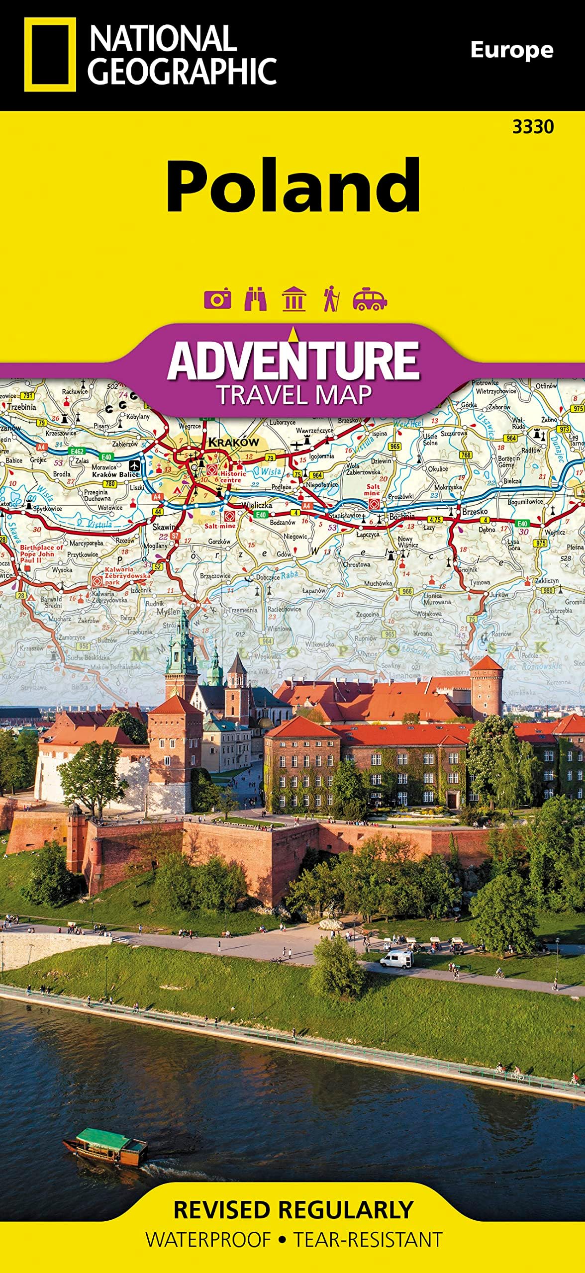 Poland Map (National Geographic Adventure Map, 3330)