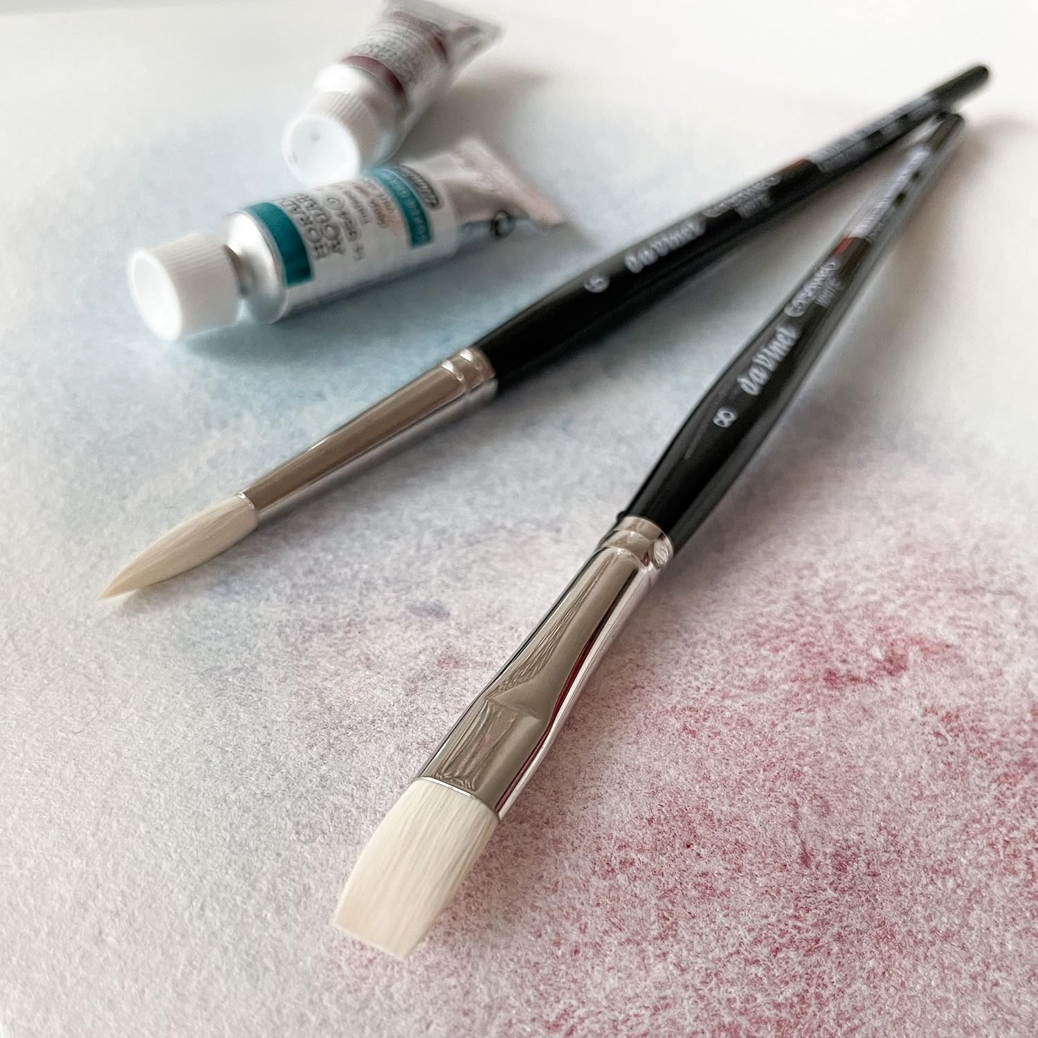 Schmincke - HORADAM® AQUARELL, Super- Granulation Set Galaxy, 5 x 15 ml tubes, 74 842 097, wooden box, very strong granulating colors, finest, supergranulating watercolors