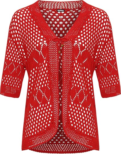 WearAll - Femmes Tricoté Joyeux Noël Noël Flocon De Neige Dames Renne Pom Cavalier 42 56 0 0