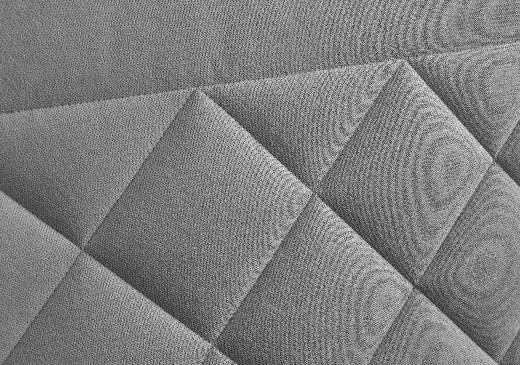 Cabecero Tapizado para Cama 135 Cm Domus | Anclaje a Pared | Cabezal Acolchado | Microfibra AquaClean Gris (145 x 50 x 7 cm)