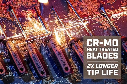 Miniatura 2 de Spec Ops Tools - Destornillador Phillips, 3 x 6 pulgadas, punta magnética, eje de acero Cr-Mo, 3% donado a veteranos