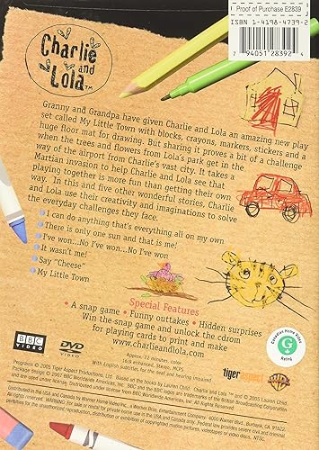 Miniatura 2 de Charlie LolaV3-My Little Town DVD