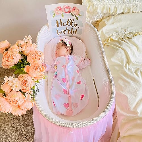 Miniatura 3 de Mama Cheetah Saco de dormir para bebé de 0.5 TOG, Manta Vestible de Algodón Orgánico para Bebé con Cremallera Bidireccional, Saco de Dormir de