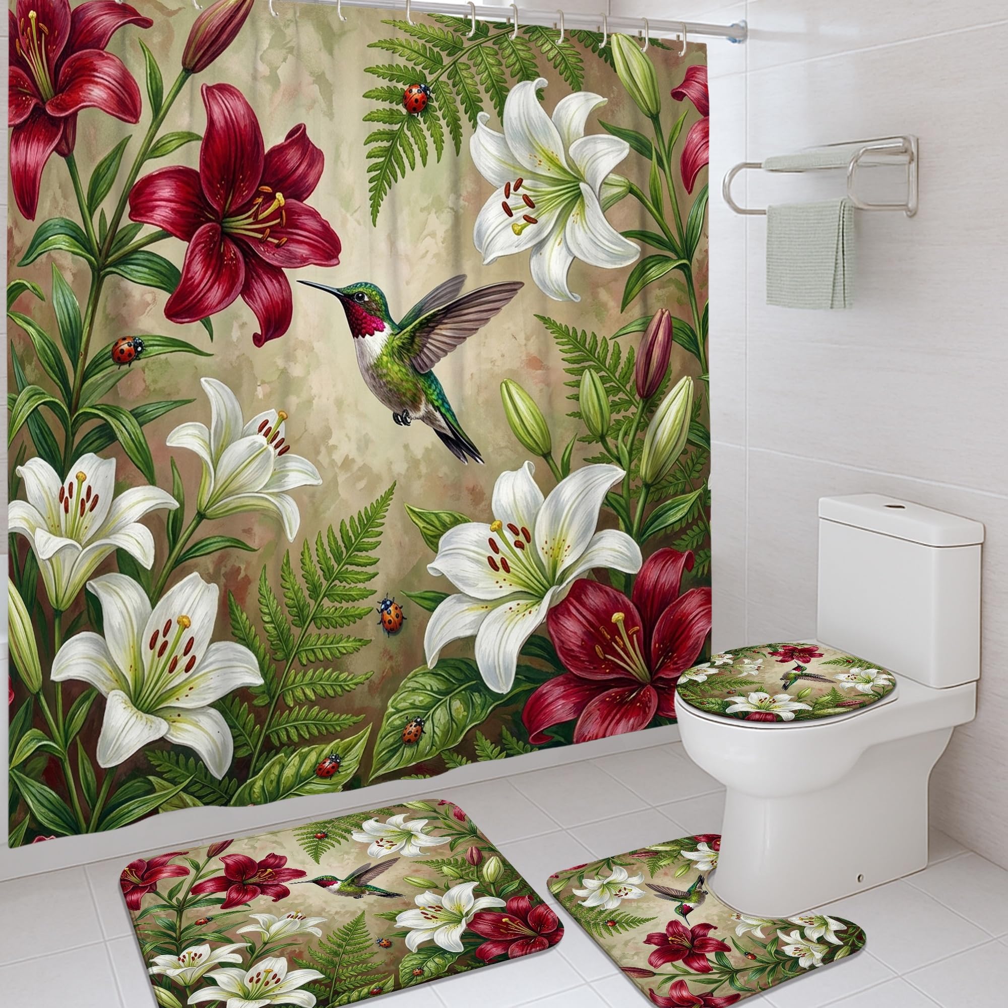 Rideau de douche pour appartement 183x183 cm anti-éclaboussures
