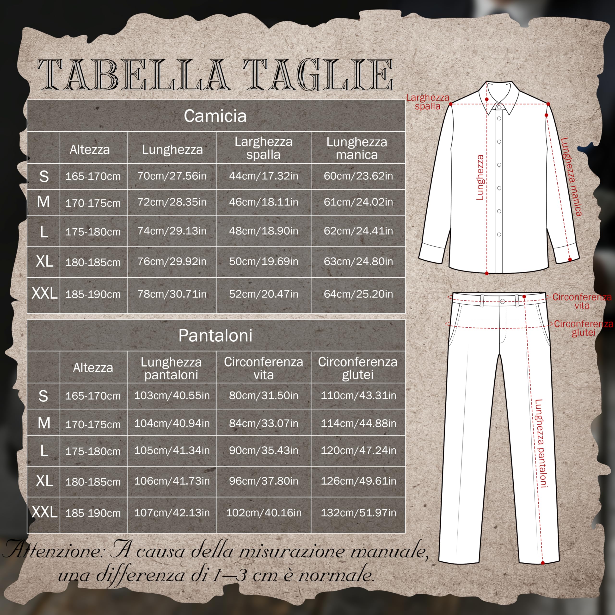 Charmofun Vestiti Anni 20 Uomo, Costume Gangster Uomo Anni ’20 con Camicia, Pantaloni, Bretelle e Cappello, Set di Accessori Mafia Vintage per Carnevale e Feste a Tema (Grigio, L)