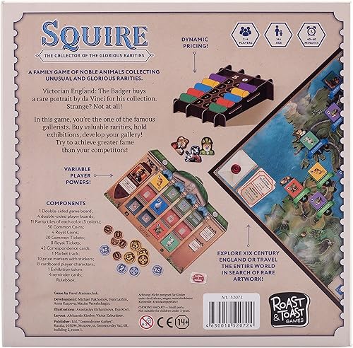 Miniatura 2 de Squire  Juego de mesa para adultos y familia  Aventura  A partir de 7 años  para 2 a 4 jugadores  Tiempo promedio de juego de 40 minutos