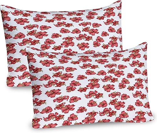 Miniatura 42 de Ambesonne Juego de 2 fundas de almohada de voleibol, escenario de 2 mujeres que compiten en un campo deportivo, deportes saludables, artículo