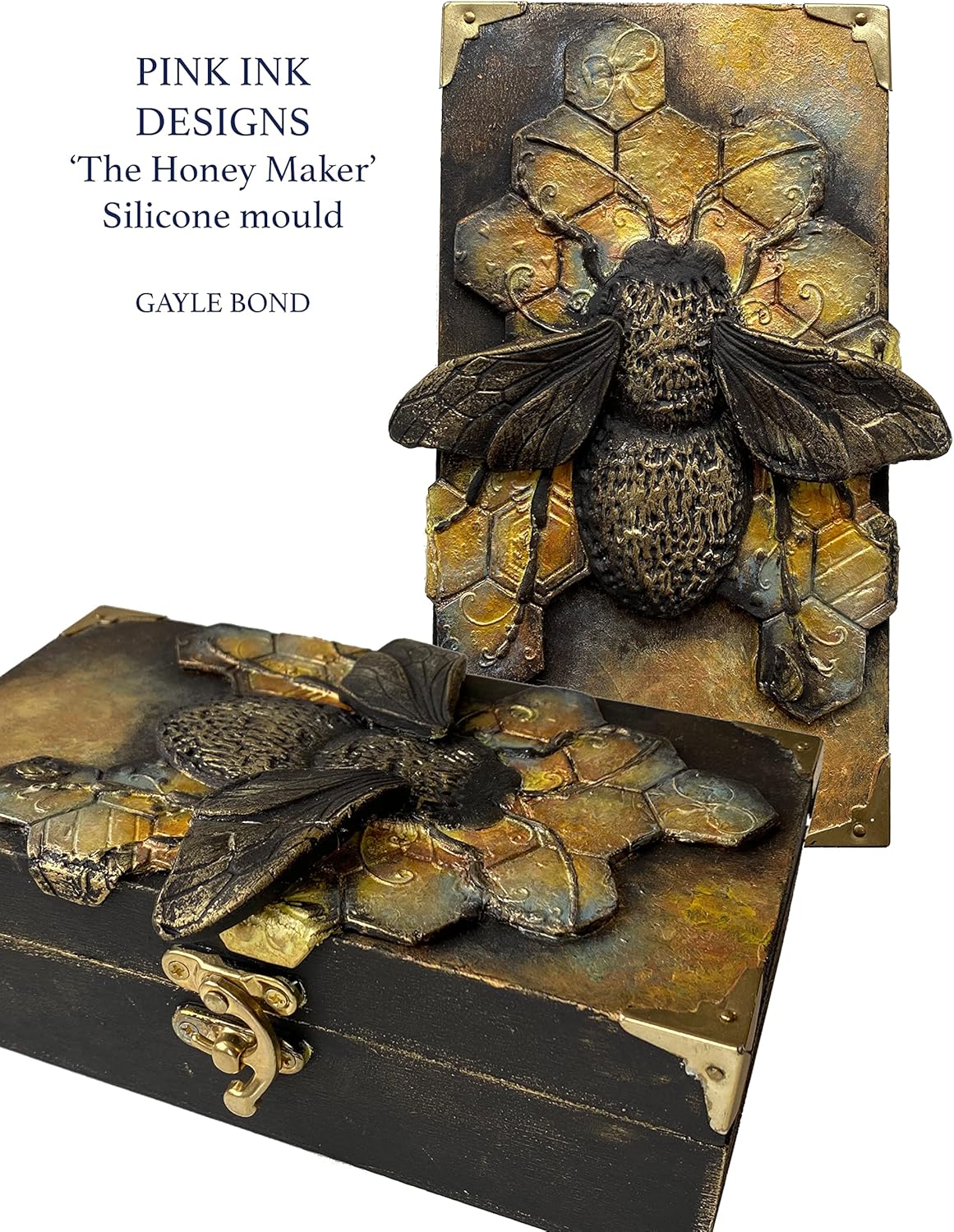 Pink Ink Designs Silicone Mould-The Honey Maker, 126 mm x 200 mm