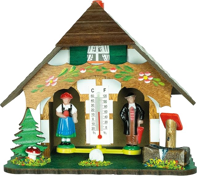 Trenkle German Black Forest weather house TU 817