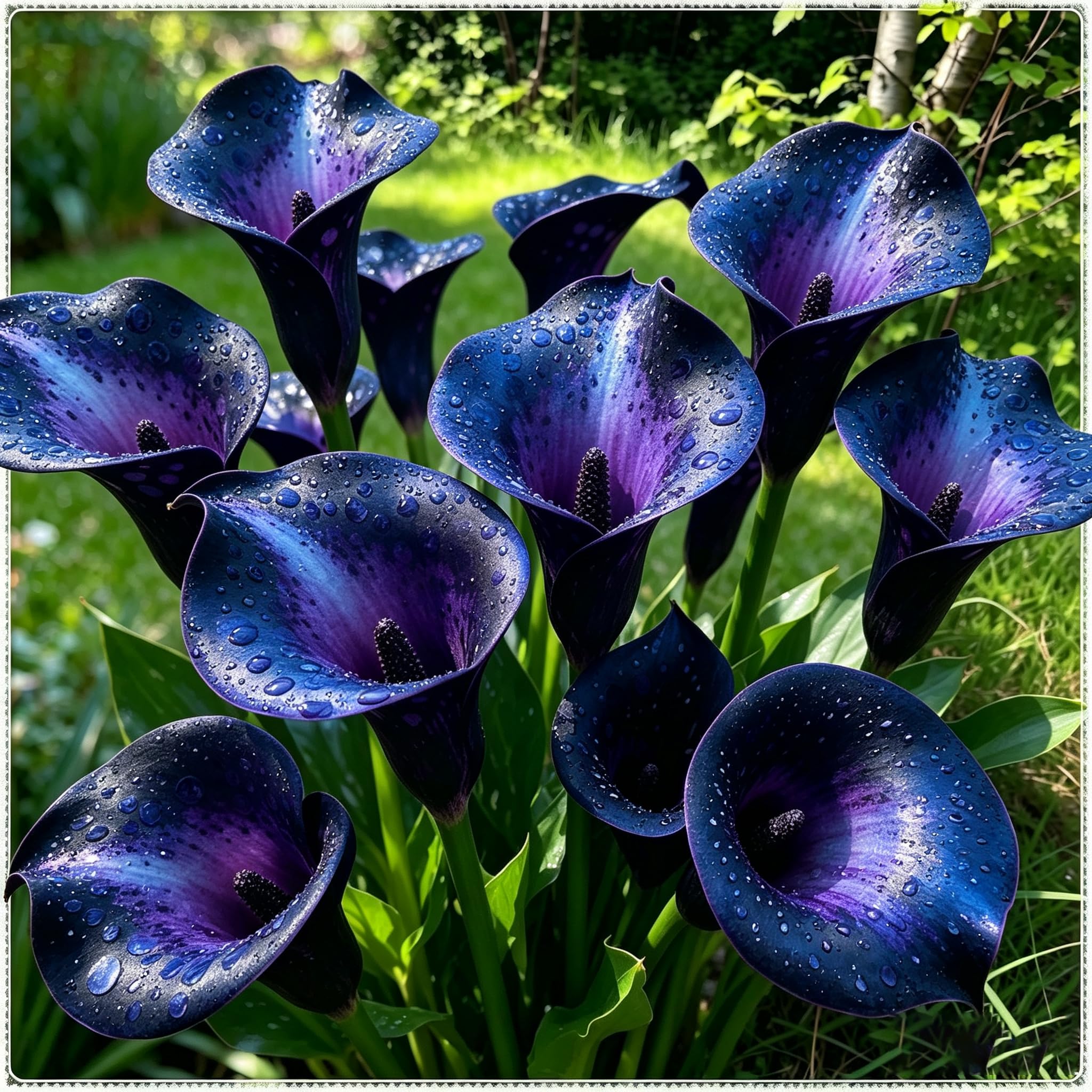 Pastel Calla Lily Bulbs UK in Bulk- Hardy Perennial Splendor for Breathtaking Garden Displays-2 Bare Root -Color-D