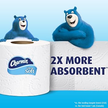 Charmin Ultra Soft Bath Tissue 16 Double Rolls 32