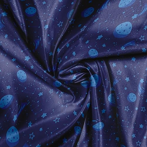 Miniatura 589 de Lunarable - Tela para amantes de perros de The Yard, patrón divertido de animales de dibujos animados en posiciones caprichosas estirando y Beige y