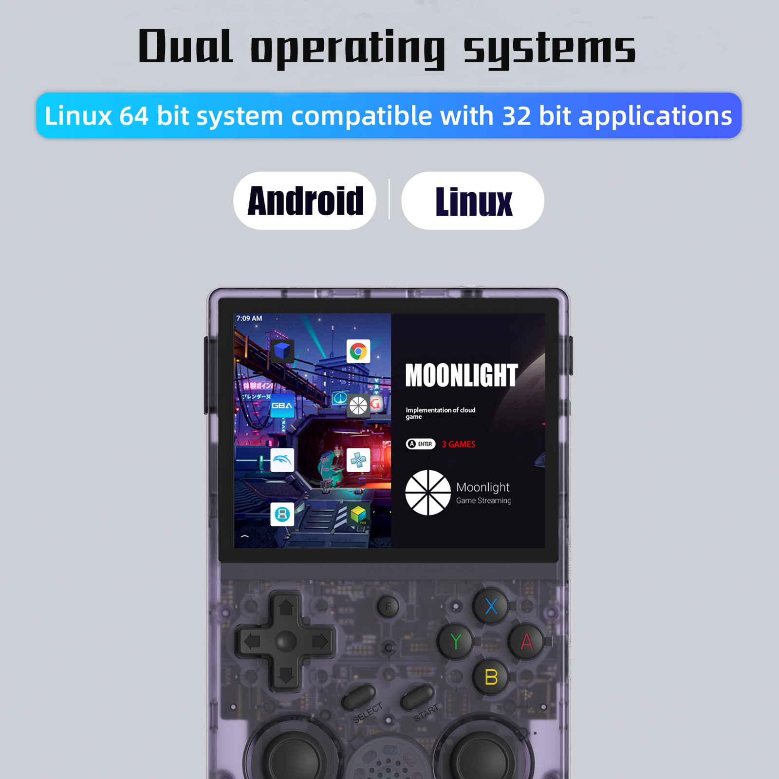 Amazon.com: RG353V Retro Gaming Console RG353V Handheld Game