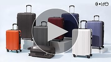 Amazon.com | Coolife Luggage 3 Piece Set PC+ABS Hardshell