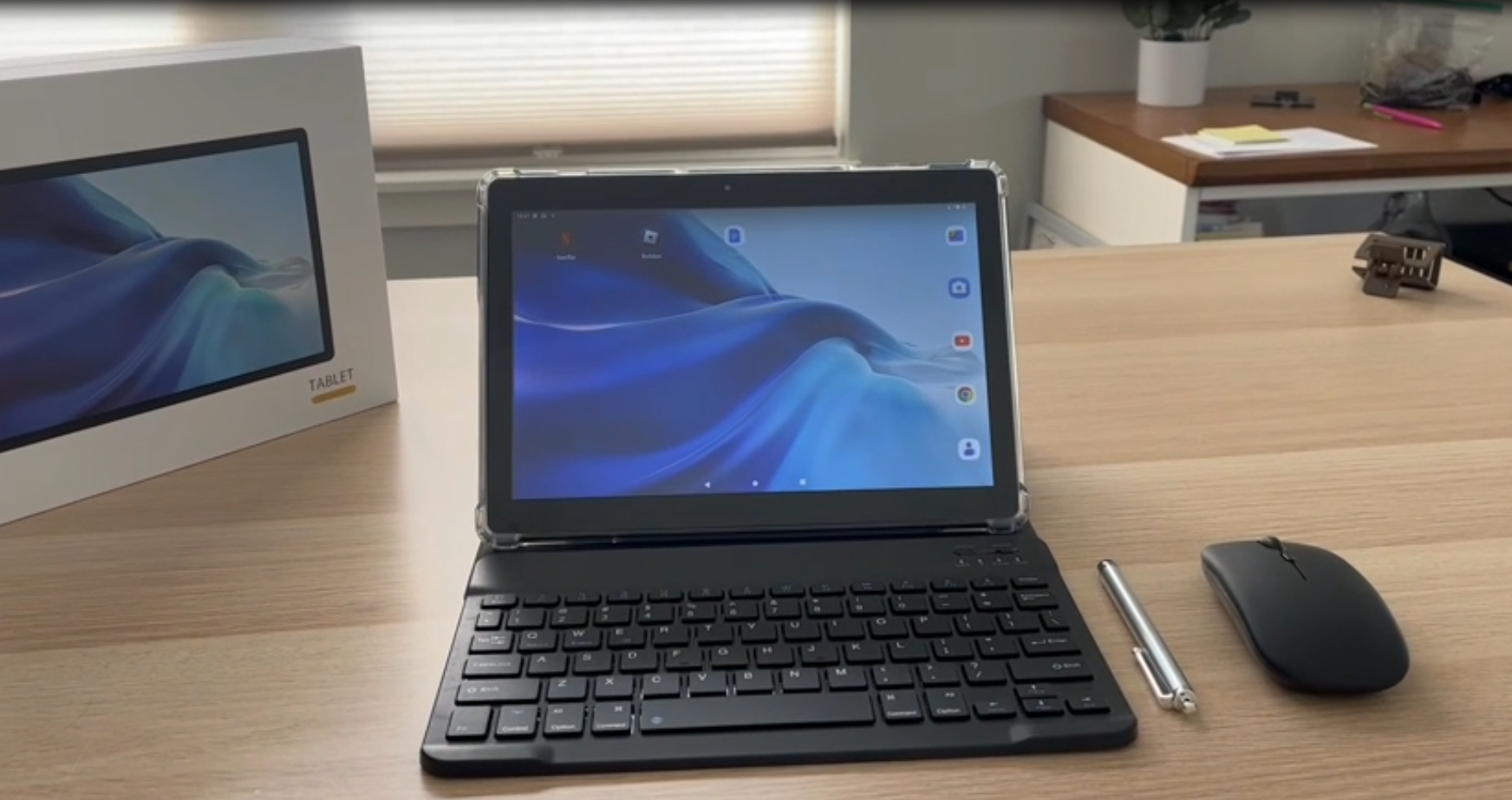 Amazon.com : JJGJ 2026 Android 15 Tablet with Keyboard, 26GB+256GB