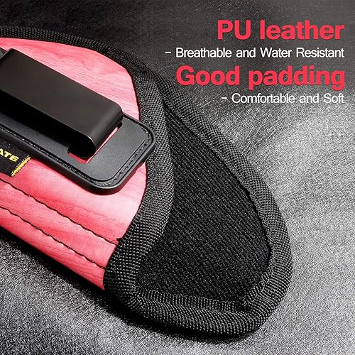 Miniatura 2 de Kosibate S&W Bodyguard 380 - Funda de piel sintética IWB, compatible con Taurus TCP, Sig P238, Jimenez JA, PPK .380