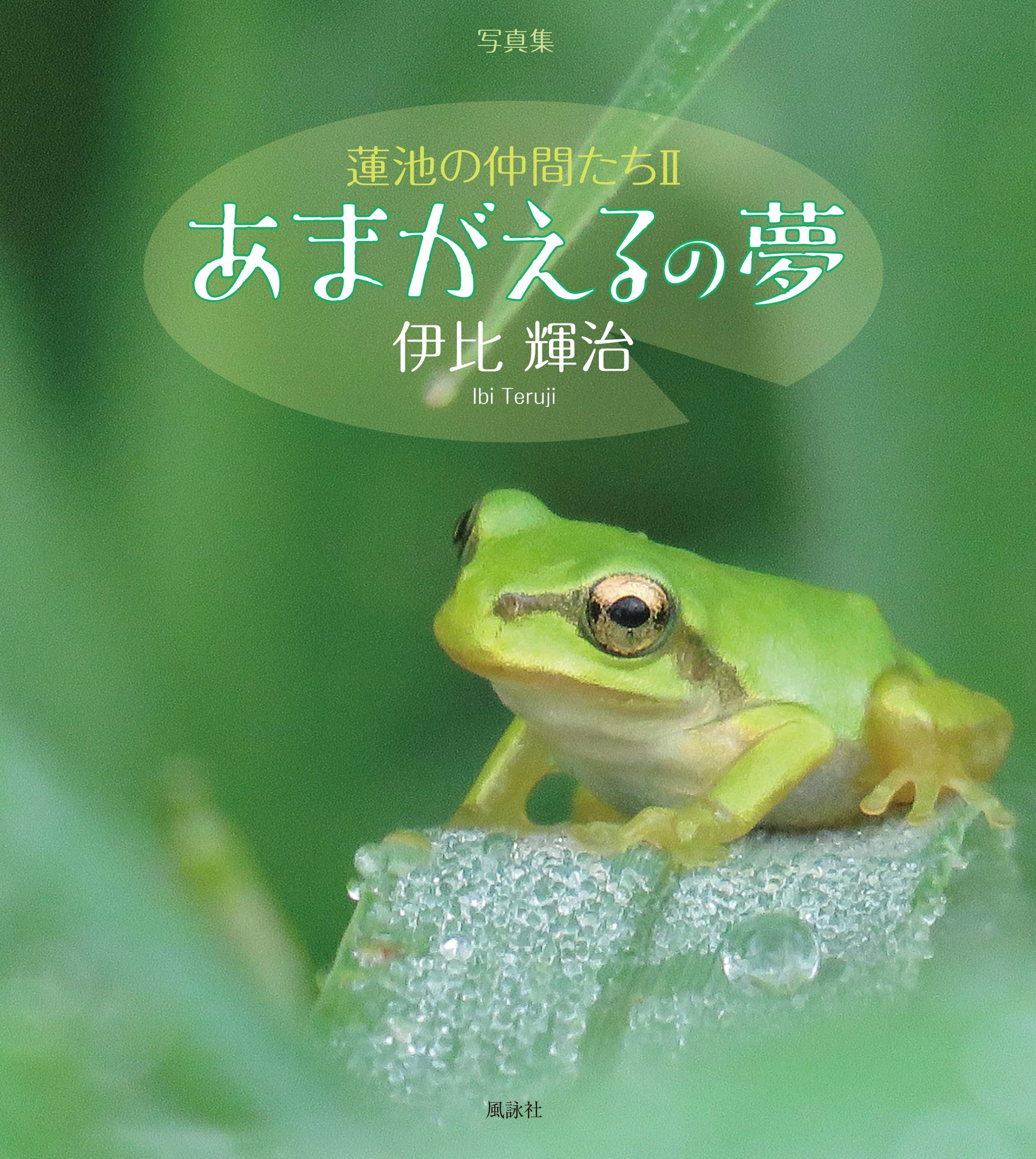 写真集 蓮池の仲間たち 2 あまがえるの夢 輝治 伊比