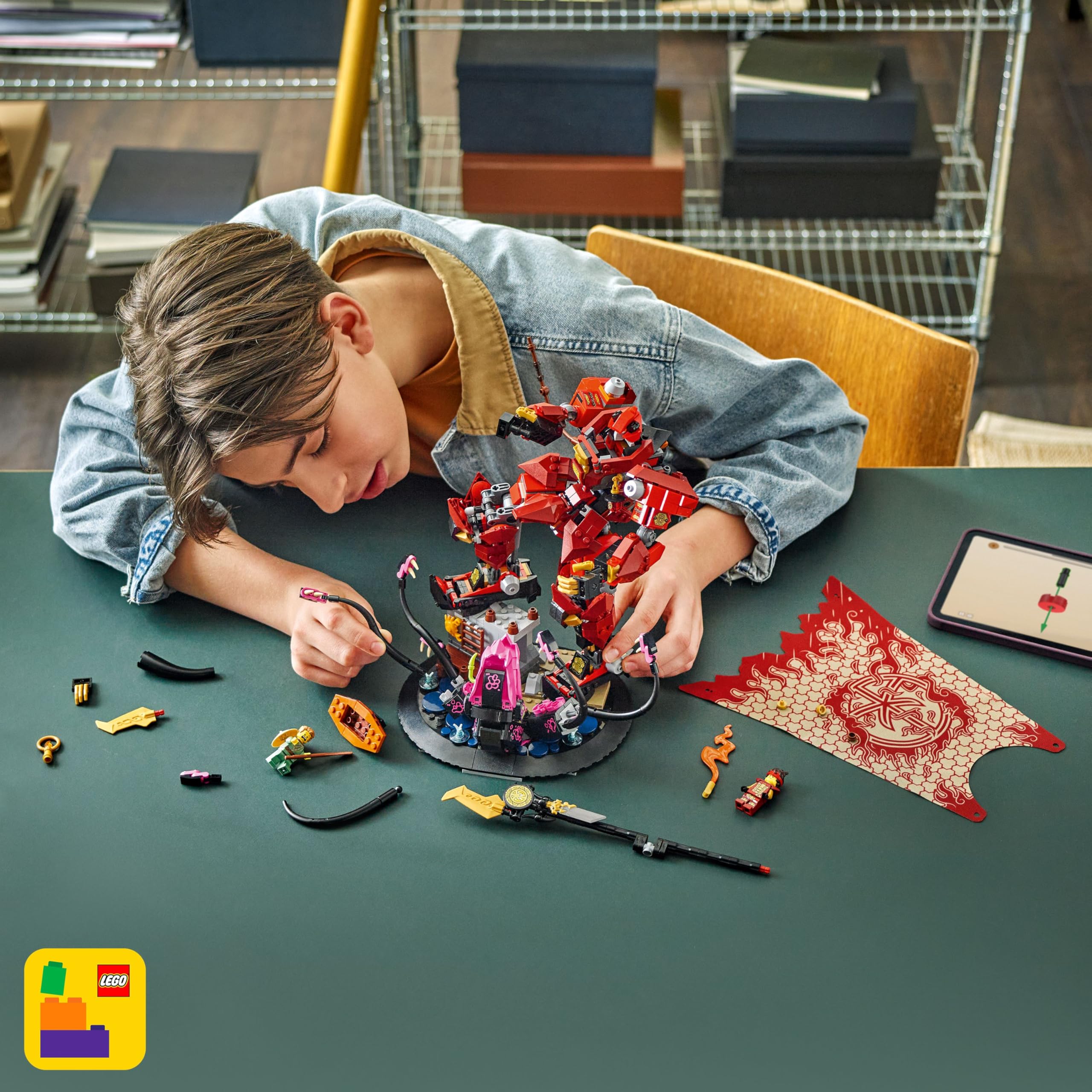 LEGO Ninjago O Meca Cavaleiro de Fogo 71846 | Amazon.com.br