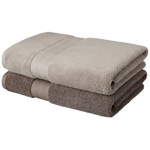 Solimo Ultra-Soft Cotton Bath Towel Set