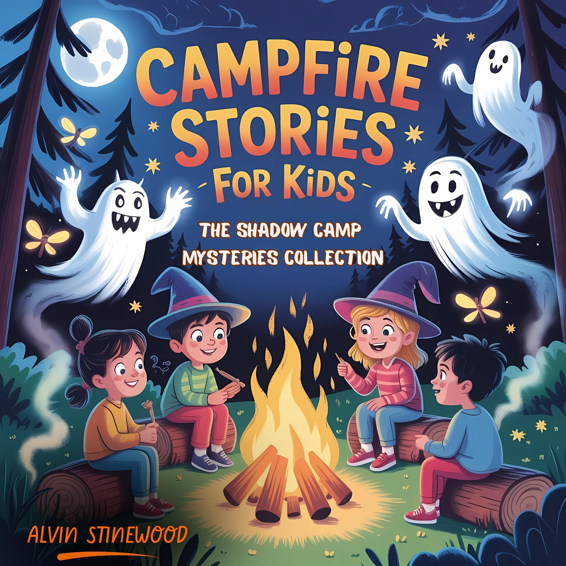 Campfire Stories for Kids: The Shadow Camp Mysteries Collection