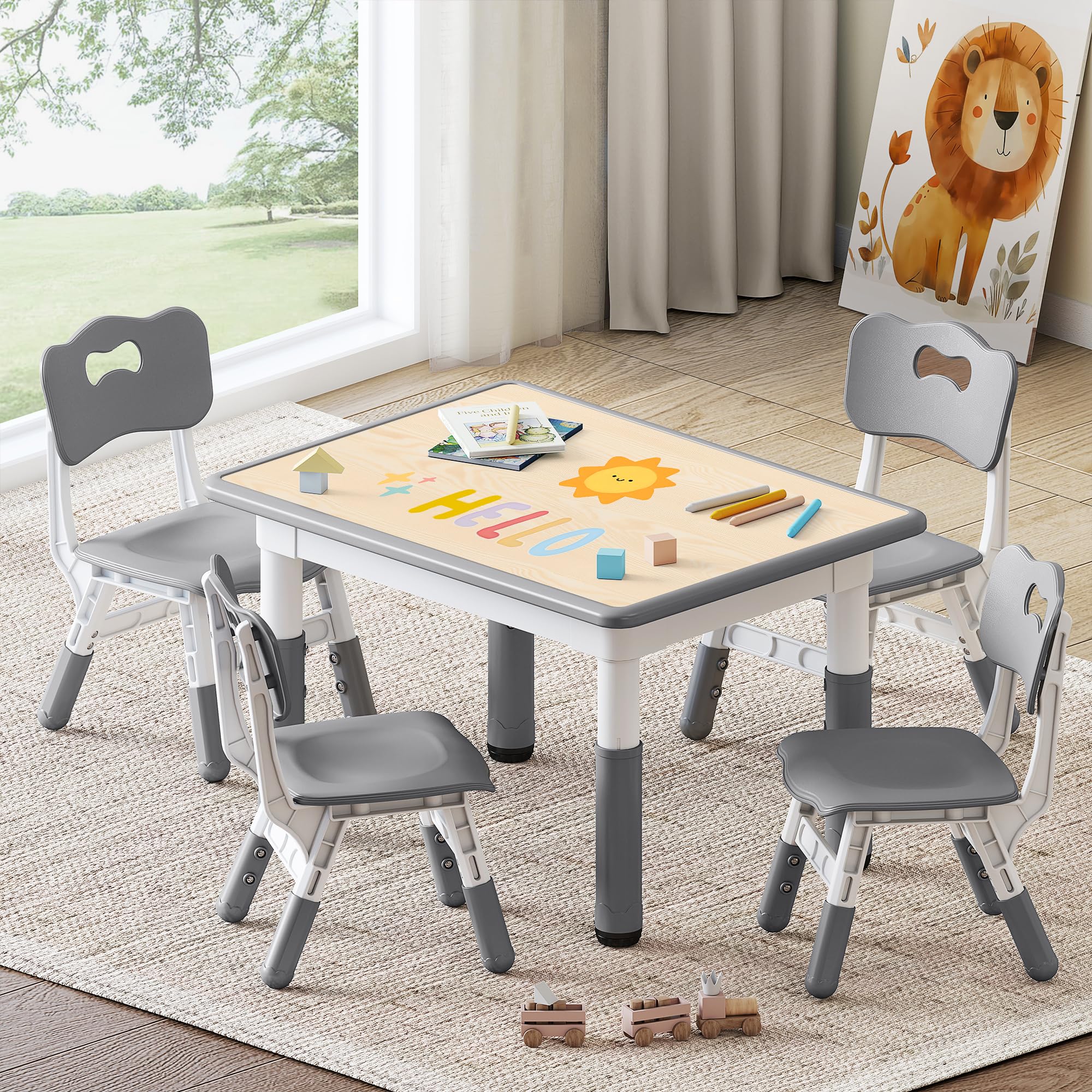 GITAWUSA Adjustable 4-Seat Set
