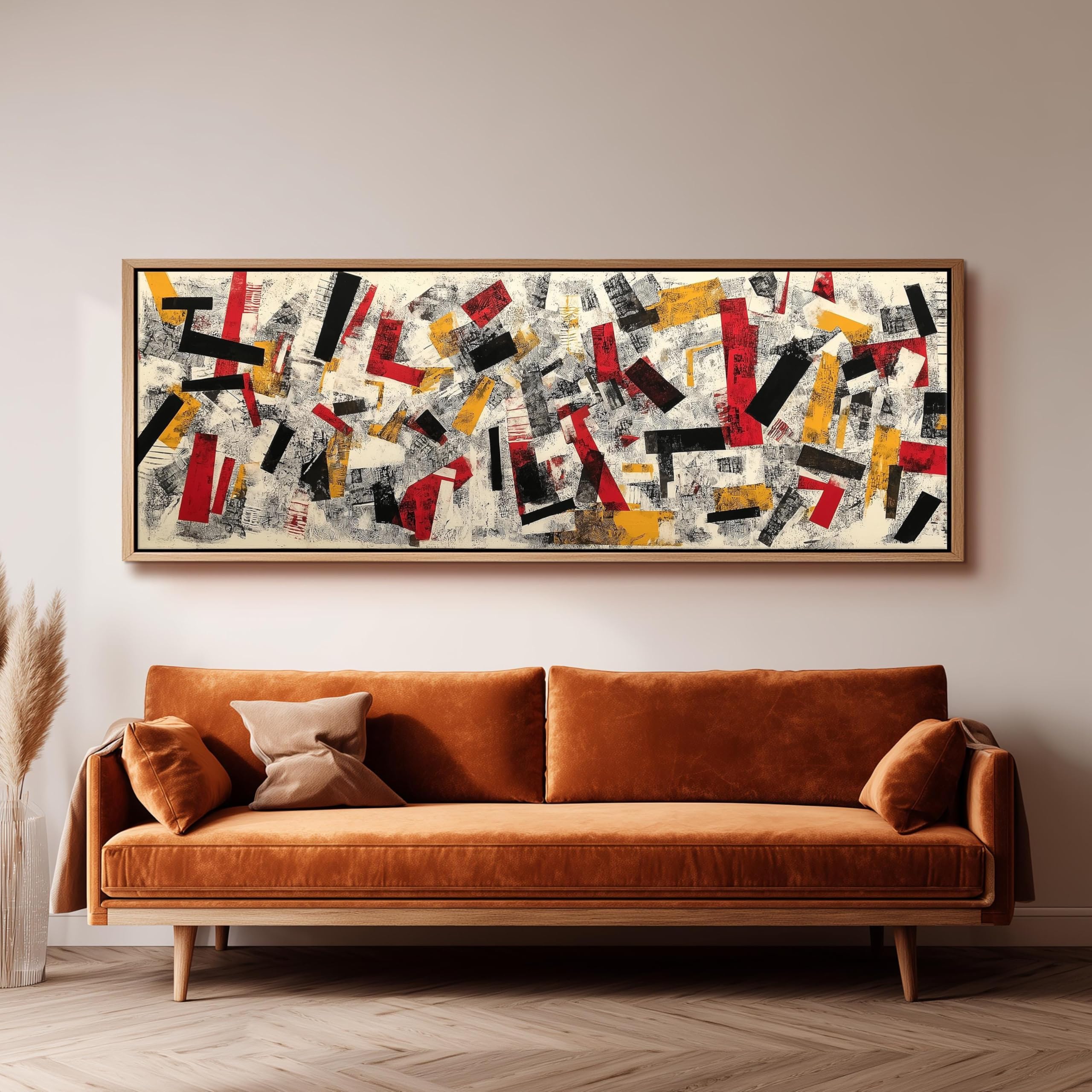 Impression horizontale allongée de qualité sur toile 45 x 135 cm - 8