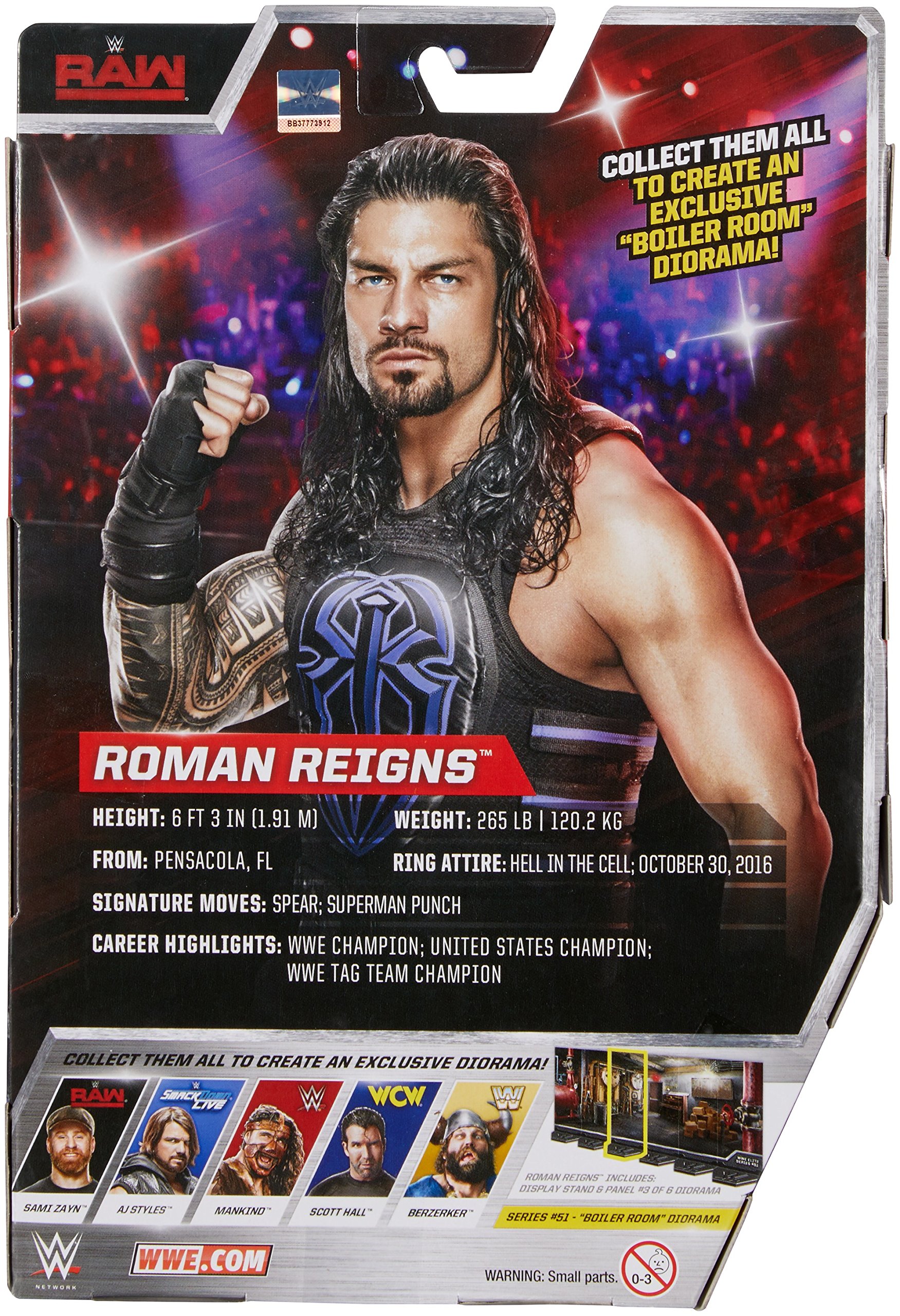 WWE ROMAN REIGNS ELITE COLLECTION ACTION FIGURE product thumbnail 6