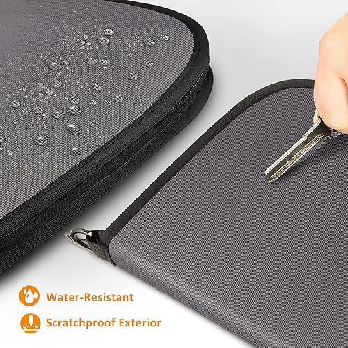 Miniatura 6 de FINPAC Funda para alfombra de pistola, funda táctica para armas de fuego, bolsa de almacenamiento suave para armas con anillo en D y forro acolchado