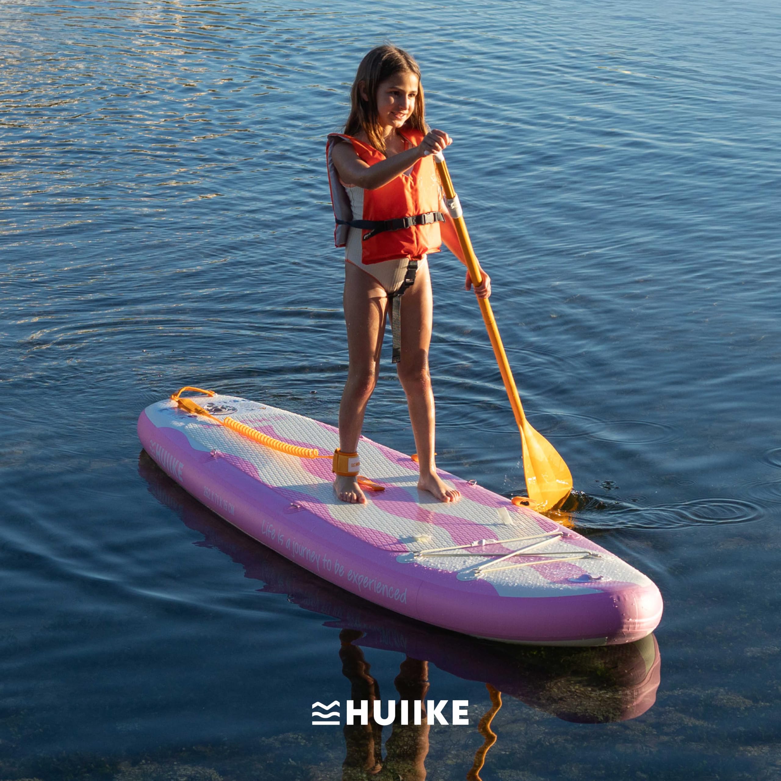HUIIKE Tavola SUP Gonfiabile per Bambini 8'7" e Fino a 80 kg con Accessori