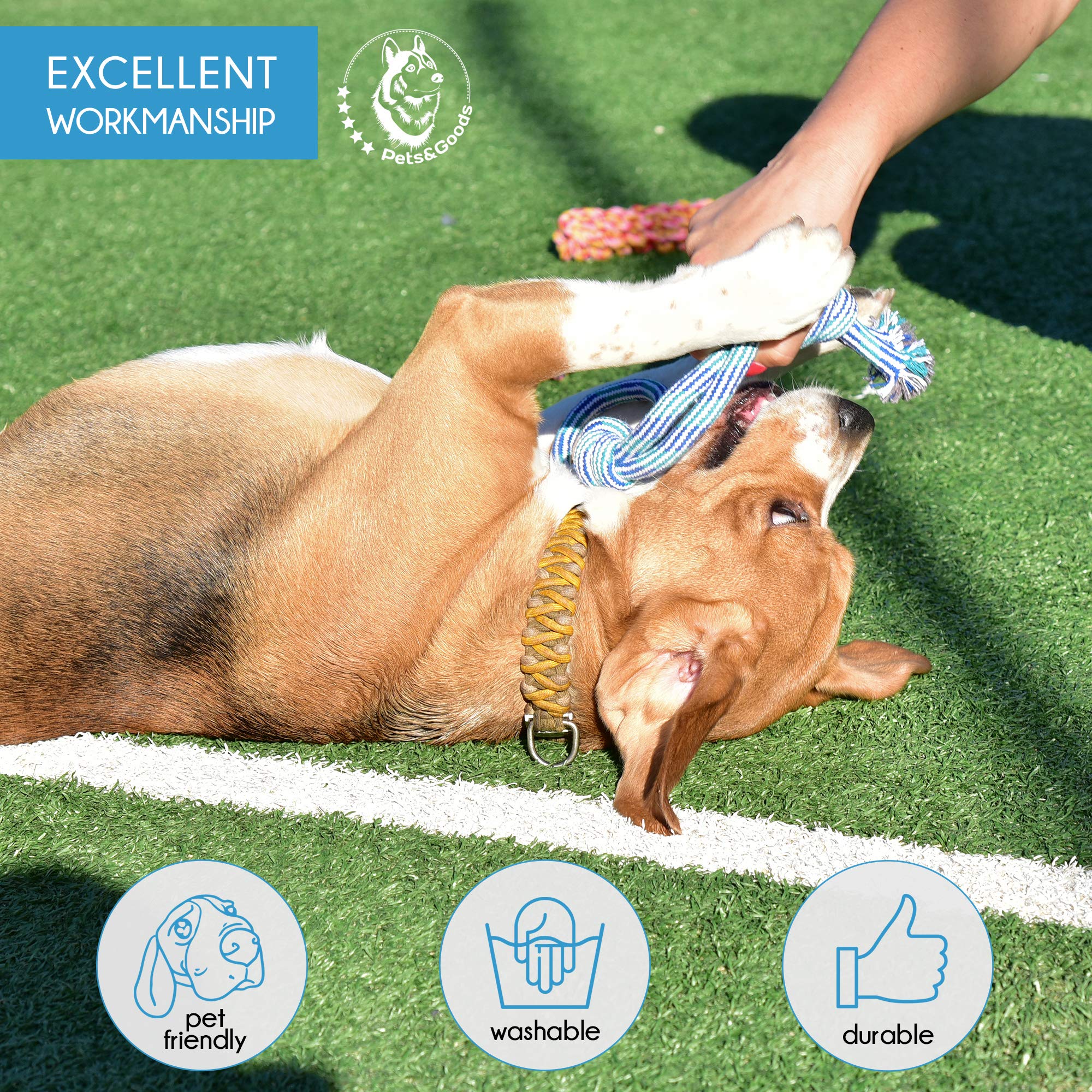 Hundespielzeug – Welpen-Kauspielzeug – Seilspielzeug für kleine Hunde – sicheres Welpen-Zahnenspielzeug – Kauspielzeug für kleine Hunde – Zahnen-Welpenspielzeug – Hundespielzeug – Hundespielzeug 9