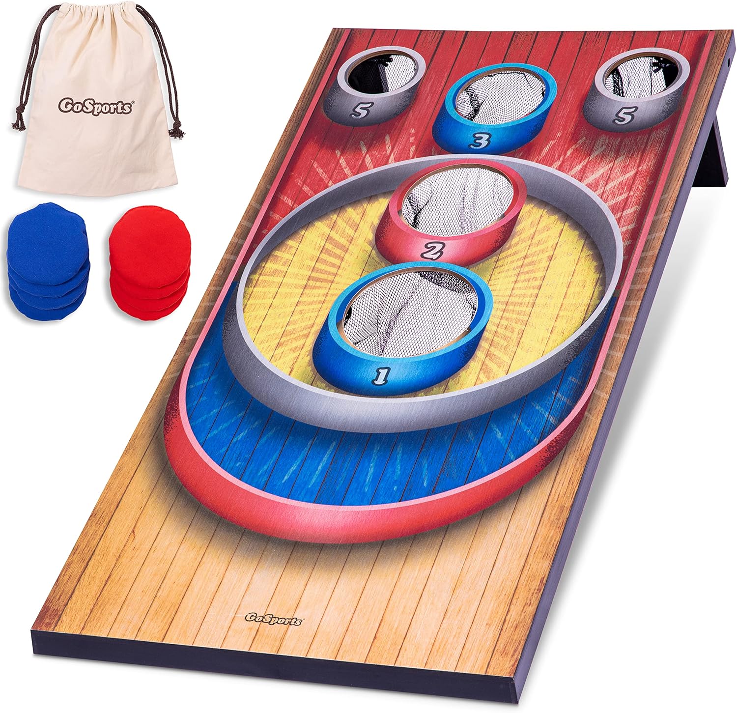 GoSports Carnival Arcade Toss Cornhole Game Indoor or Outdoor Bean