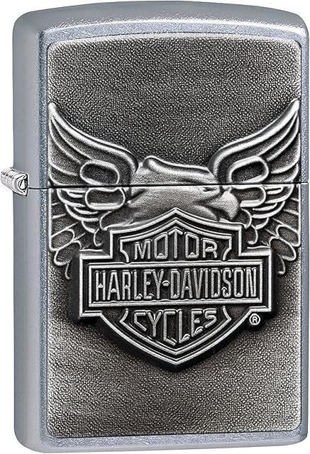 Zippo Harley-Davidson Eagle Wings Pocket Lighter