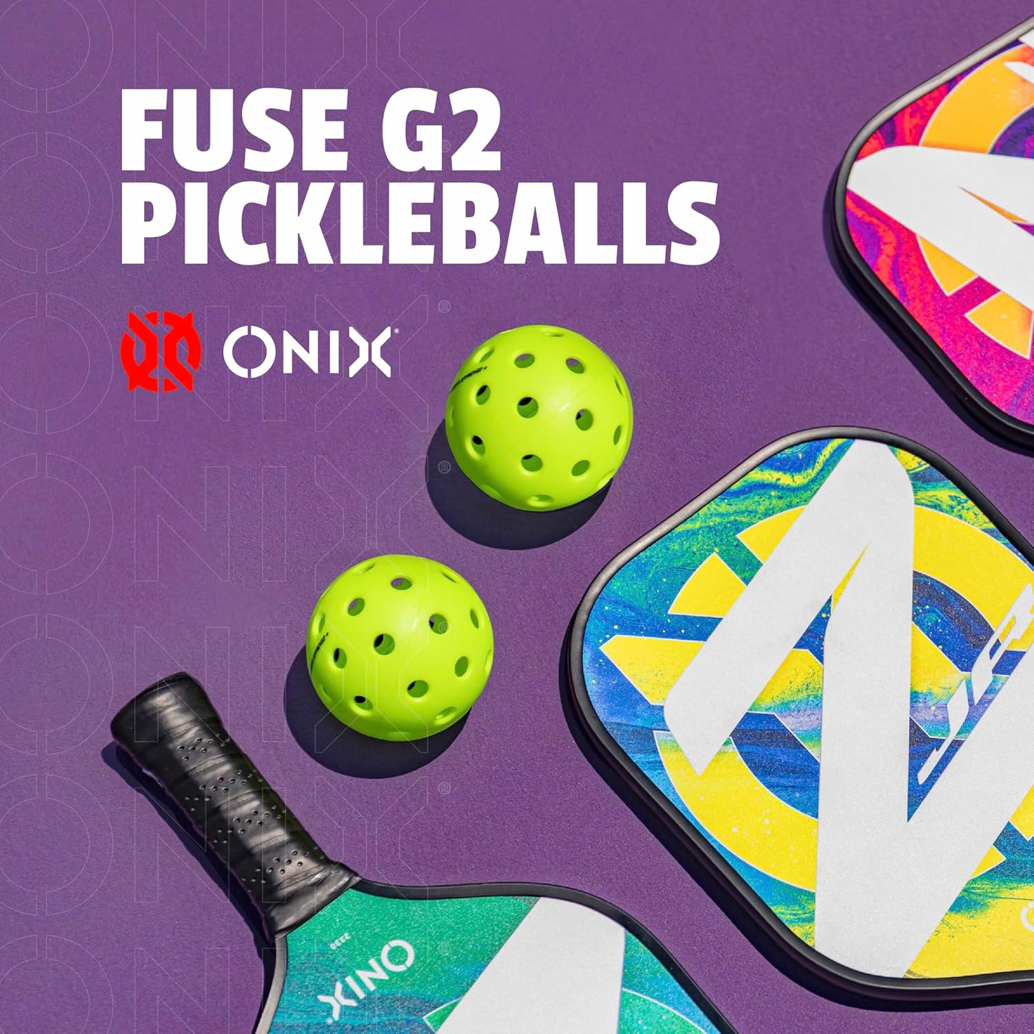 Onix Fuse G2 Outdoor Pickleball Balls USA Pickleball Approved