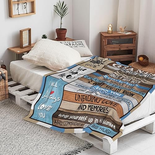 Miniatura 2 de La mejor manta de regalo para el abuelo  Manta fresca del día del padre de 50 x 60 pulgadas  Idea única de regalo de cumpleaños, Navidad, Acción de