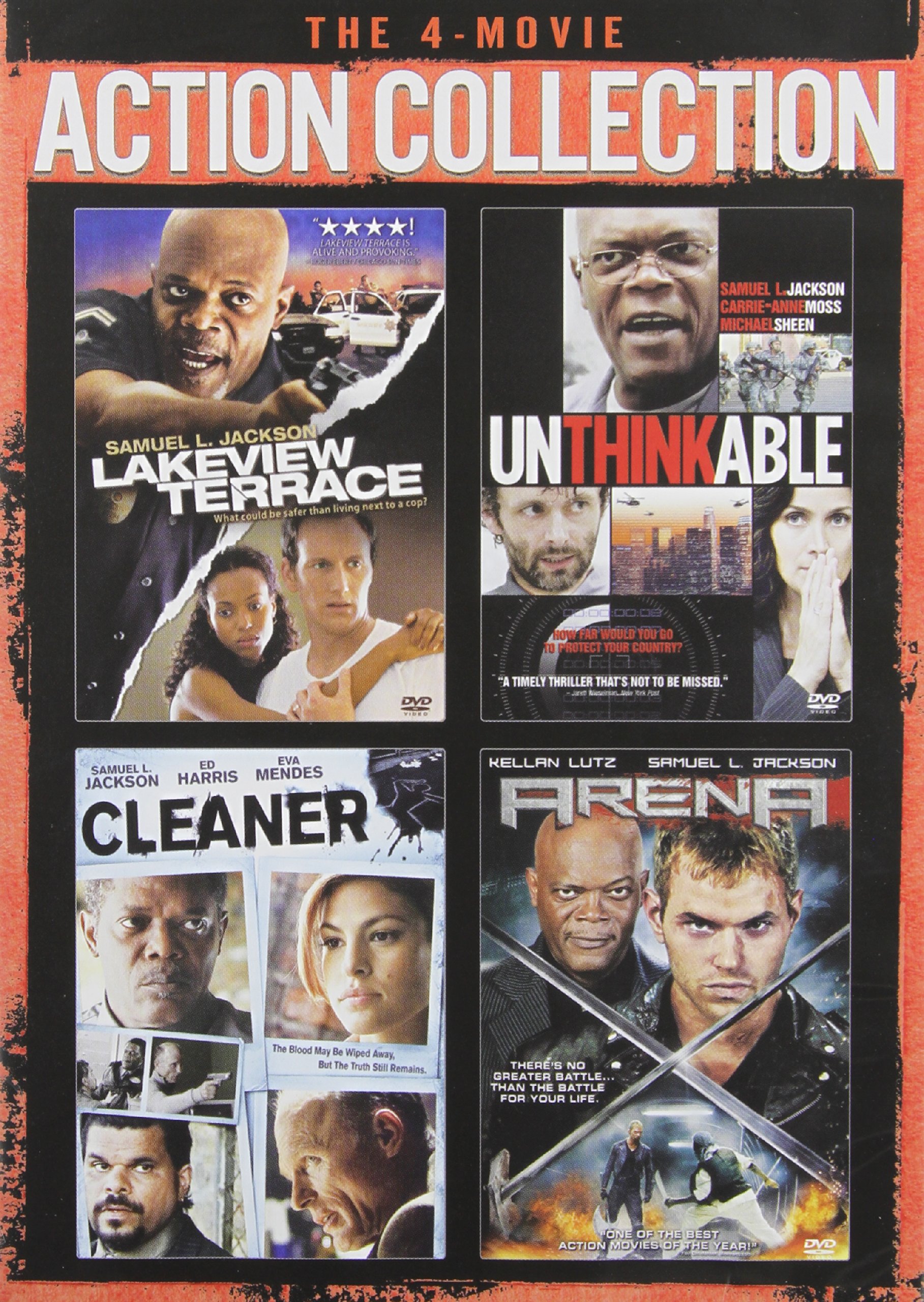 Arena (2011) / Cleaner / Lakeview Terrace / Unthinkable