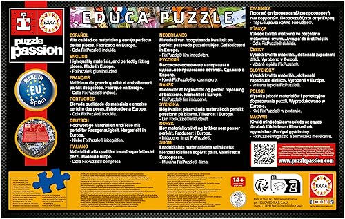 Miniatura 7 de Educa - Charms of Arabia - Camel in the Desert - Rompecabezas de 1000 piezas - Pegamento para rompecabezas incluido - La imagen completa mide 26.77