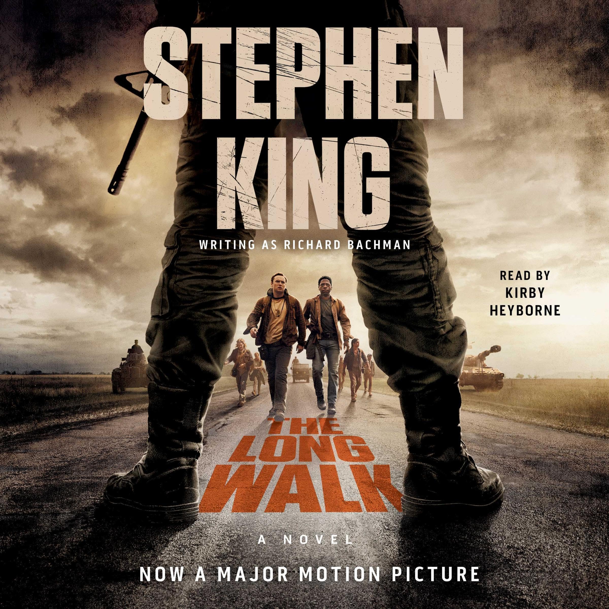 Cover image of The Long Walk by Stephen King
