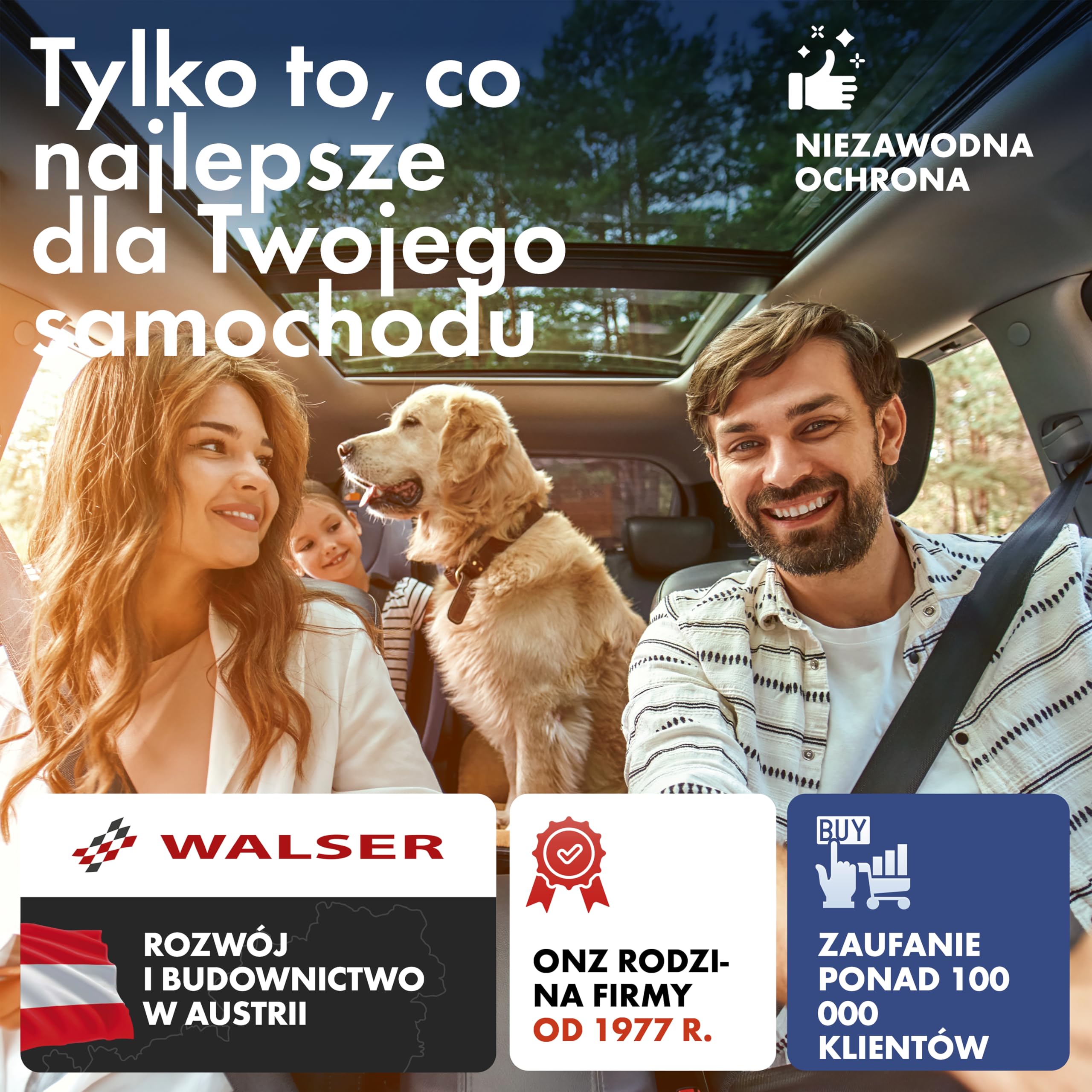 WALSER Auto plandeka przeciwgradowa Perma Protect osłona przeciwgradowa, Zwycięzca pod względem ceny* pokrycie samochodu grad, rozmiar: L 30975