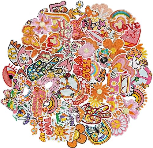 Vista 176 de Parches bordados para automóvil, lindos parches para planchar y coser para automóvil y vehículo, apliques para ropa, vestido, sombrero, jeans, Un