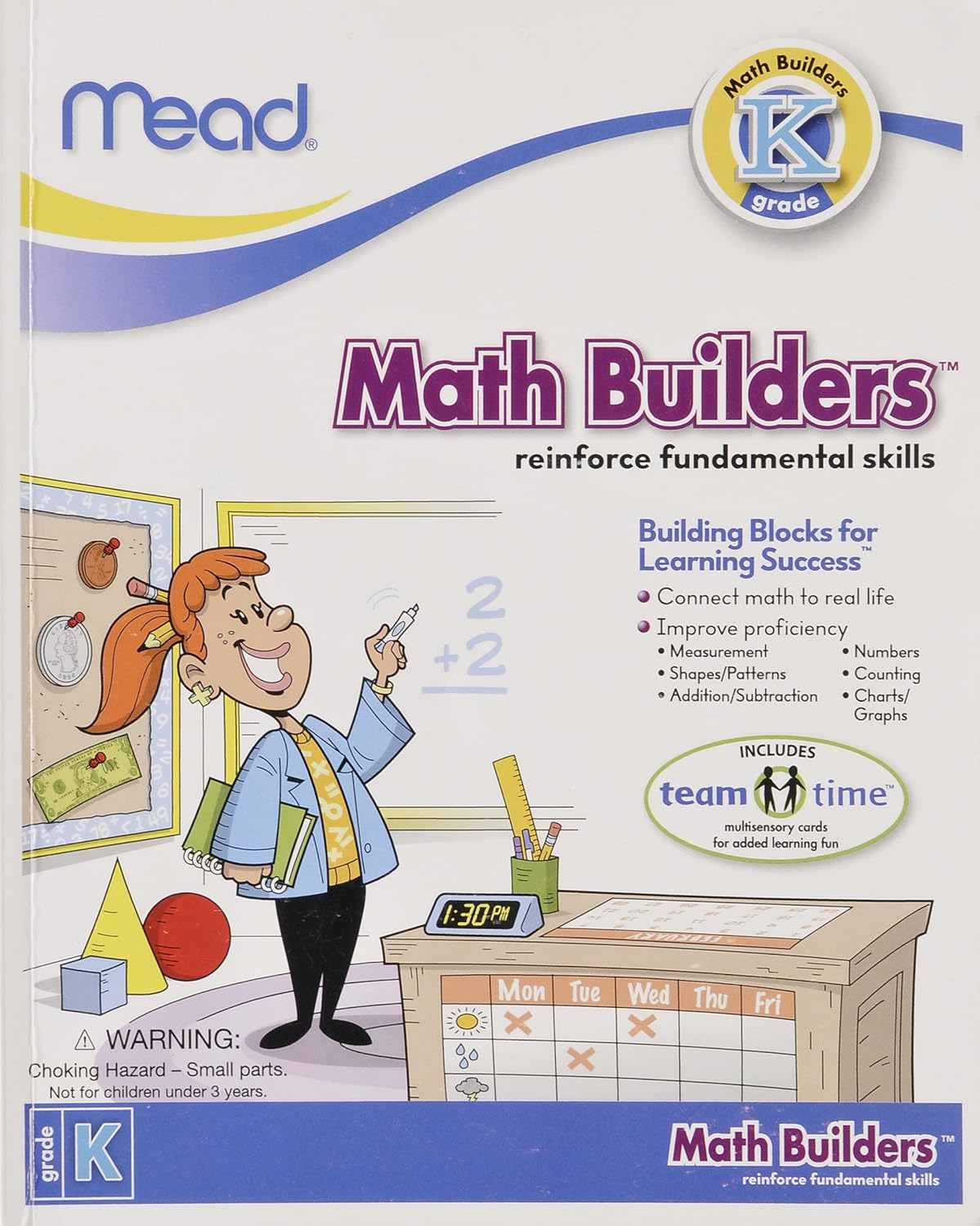 Mead Math Builders, Grade K (48036) Early Childhood Development Products Office